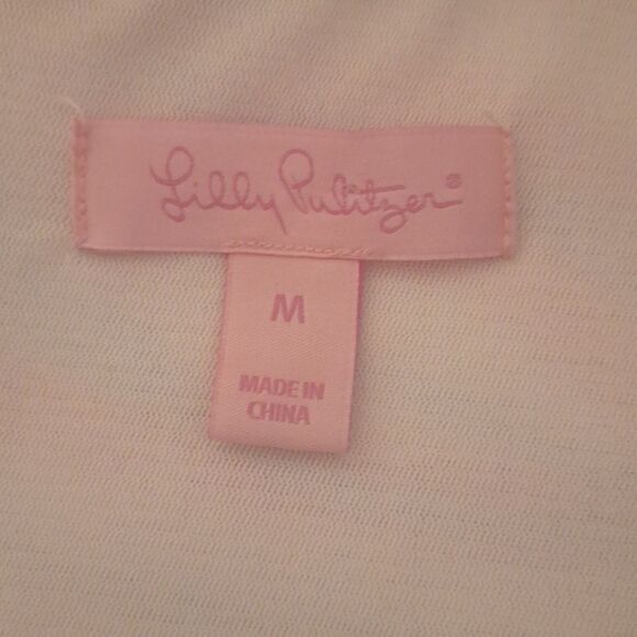 Lily Pulitzer tropical print Ring the Bellboy Desiree dress M - Picture 7 of 8